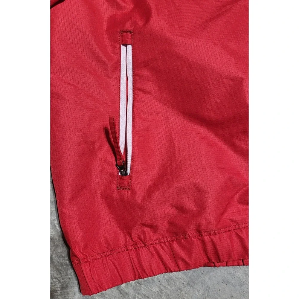 Mens True Religion Full Zip Track Jacket Size 2XL / TTG Red ~Zip Pockets